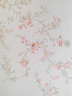 Spring's Hand-Painted Florals
