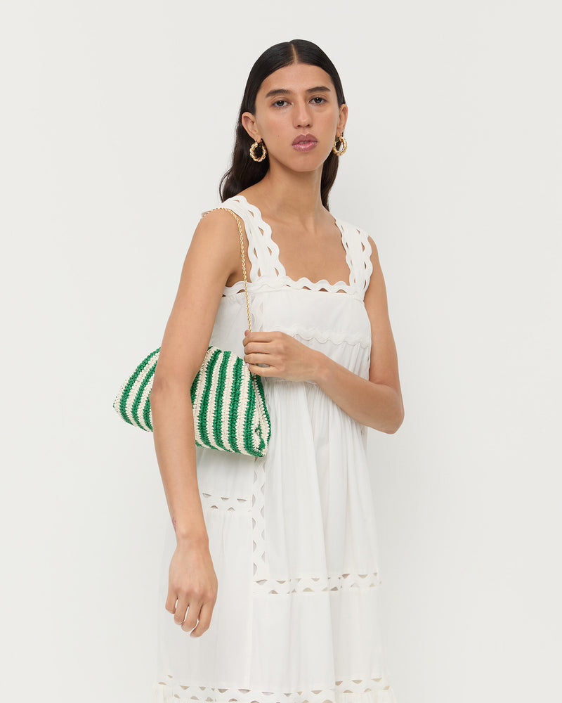 Color: White/Green