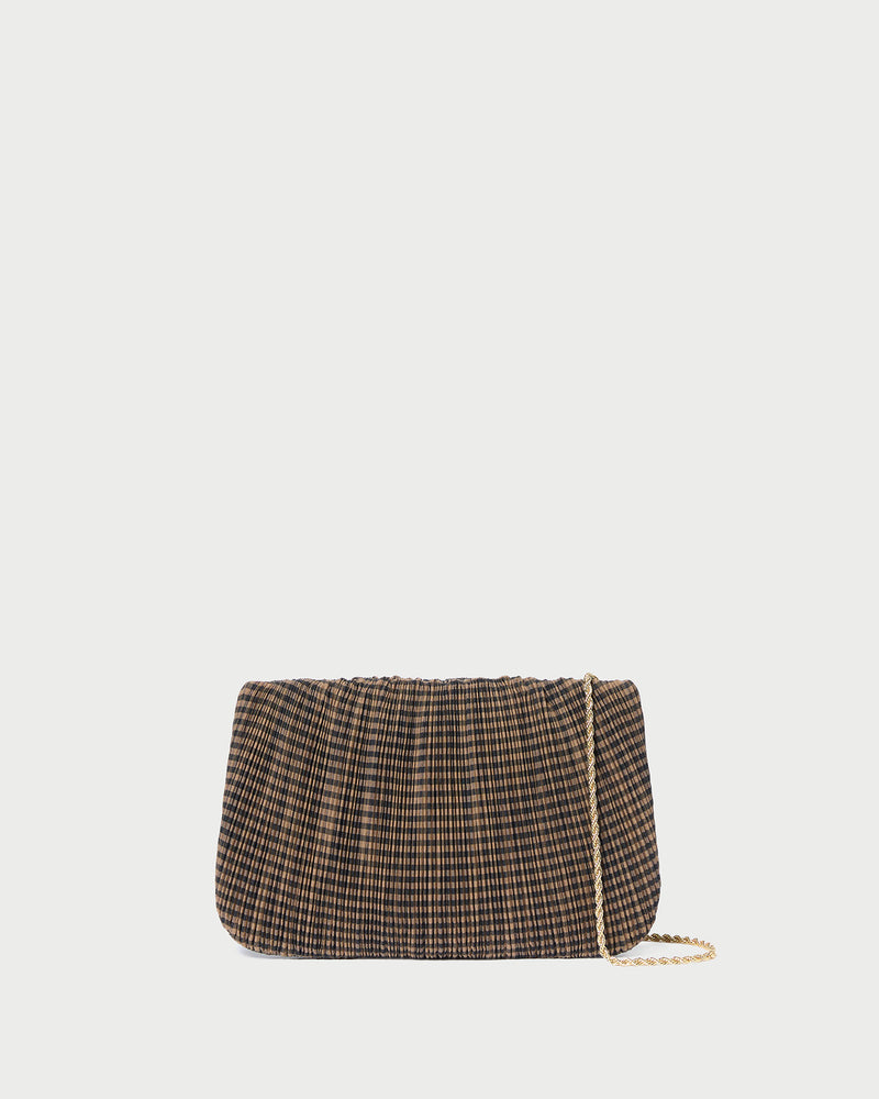 Color: Brown/Black Check