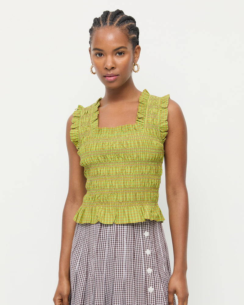 Color: Lime Check