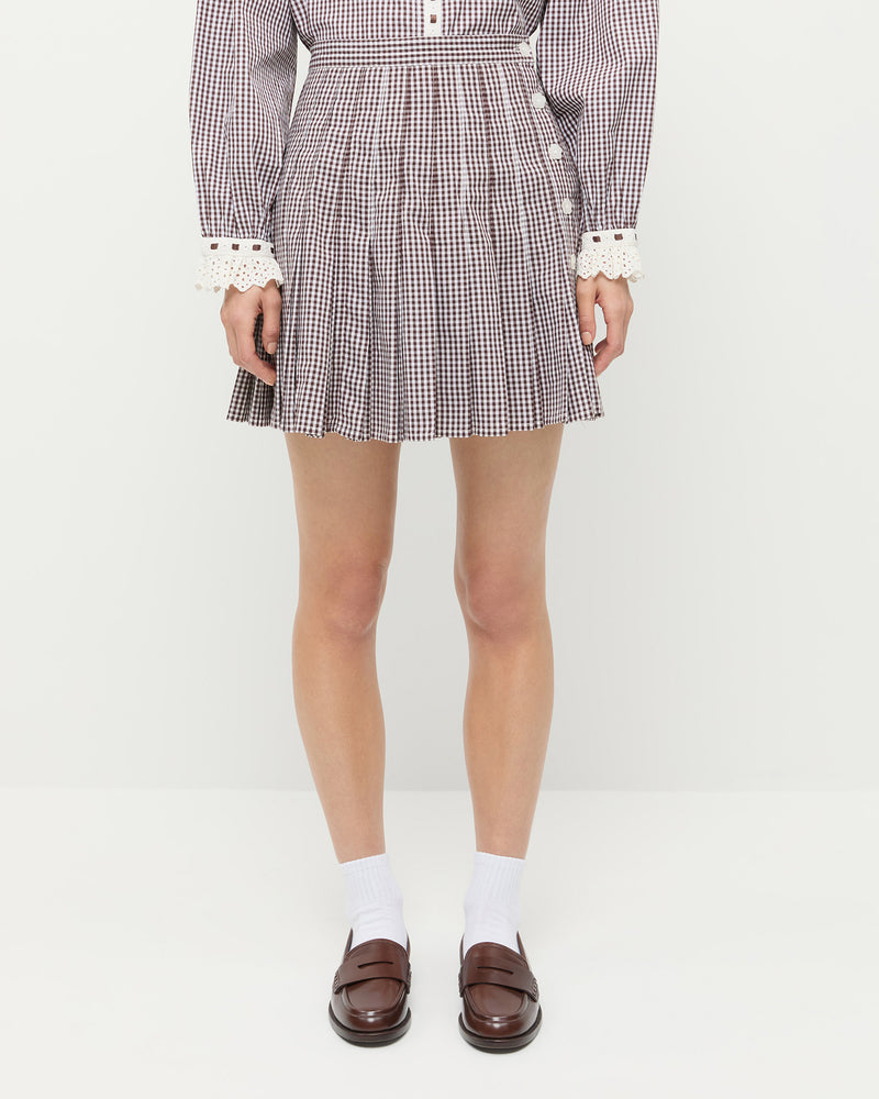 Color: Brown Gingham