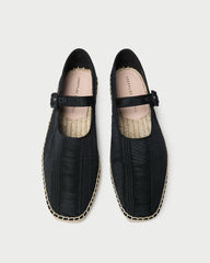 Clover Black Moiré Espadrille | Espadrilles | Footwear