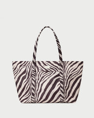 Dina Zebra Travel Tote | Totes | Handbags