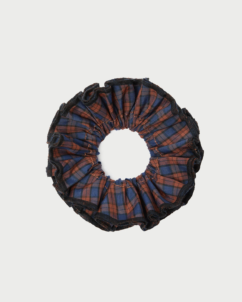 Color: Navy/Rust Plaid
