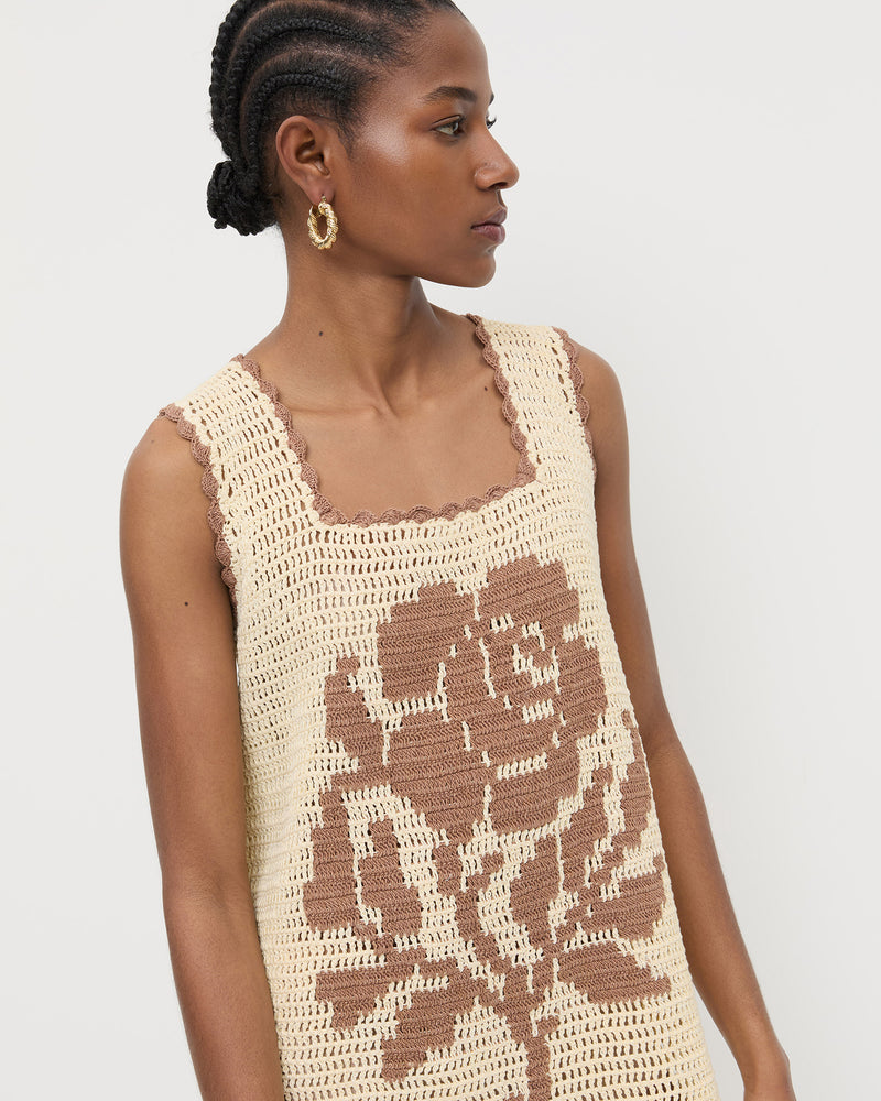 Color: Brown/Butter