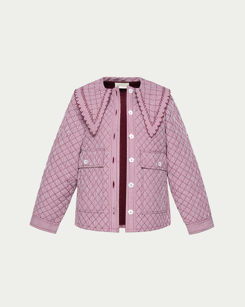 Color: Mini Maroon Gingham