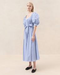 Jessa Blue/Cream Plaid Dress I Dresses I Apparel