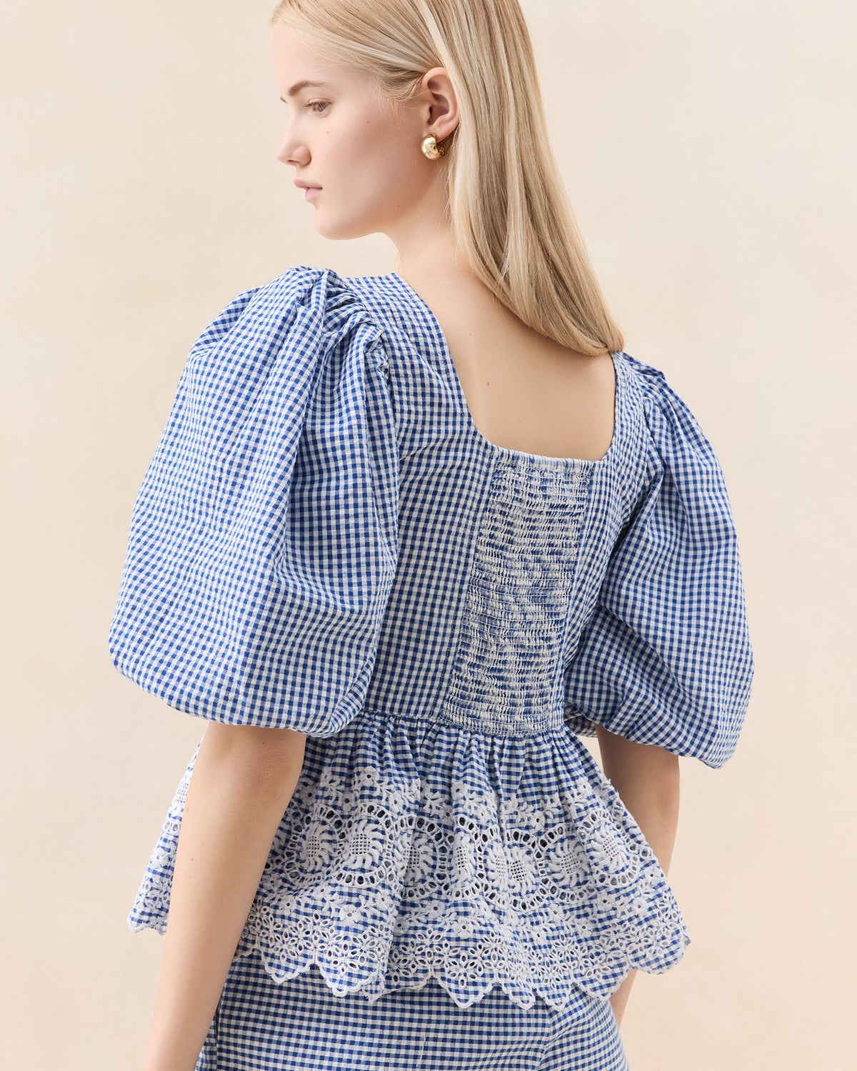 Color: Blue Gingham