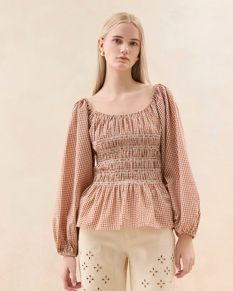 Color: Brown Gingham