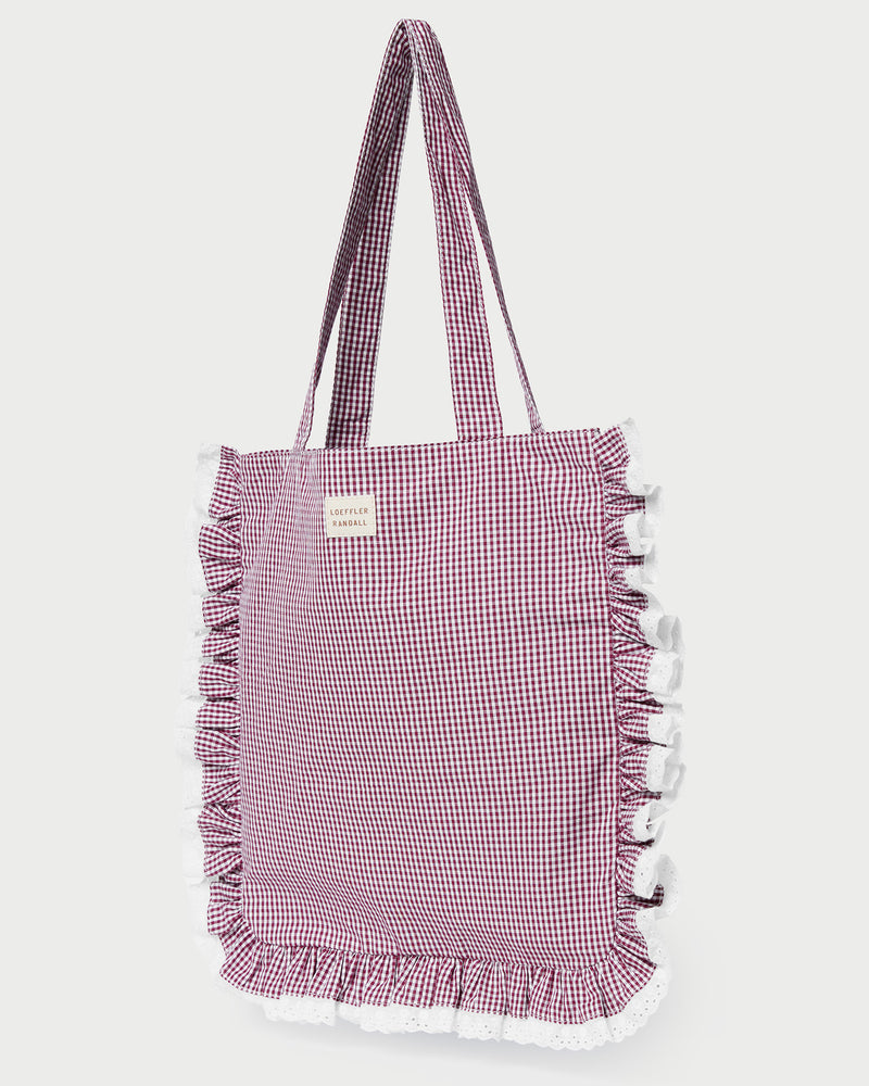 Color: Mini Maroon Gingham