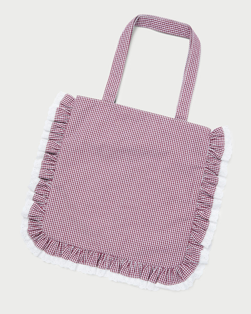 Color: Mini Maroon Gingham