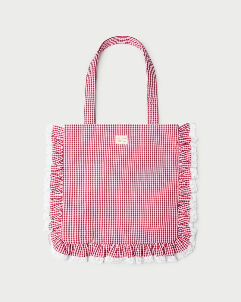 Color: White/Red Gingham