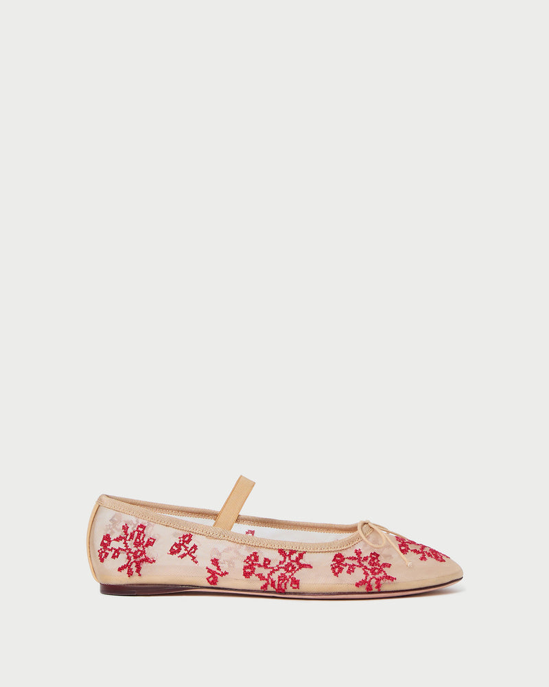 Color: Caramel/Red