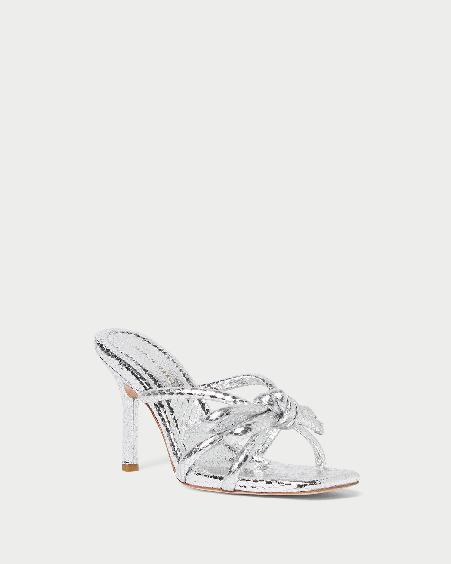 Loeffler Randall | Margi Cappuccino Bow Heel I Heeled Sandals I