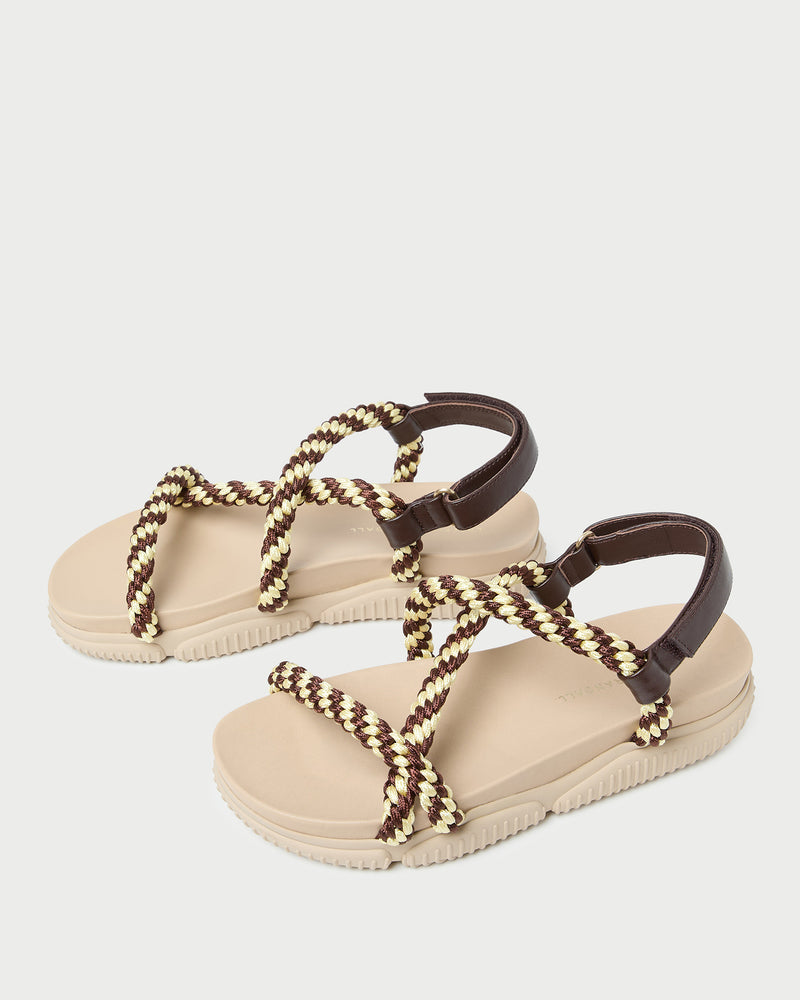 Color: Cream/Brown/Butter