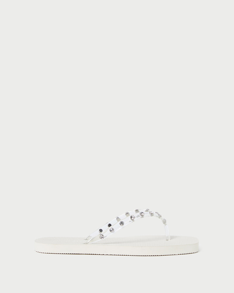 Color: Cream/Crystal