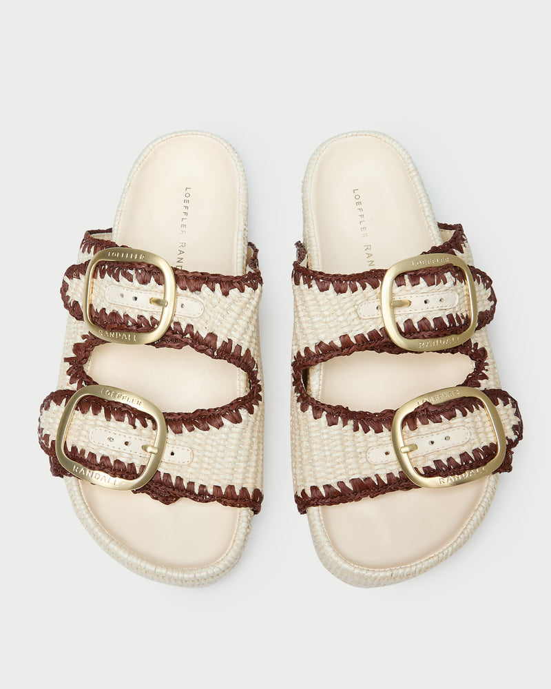 Color: Brown/Cream