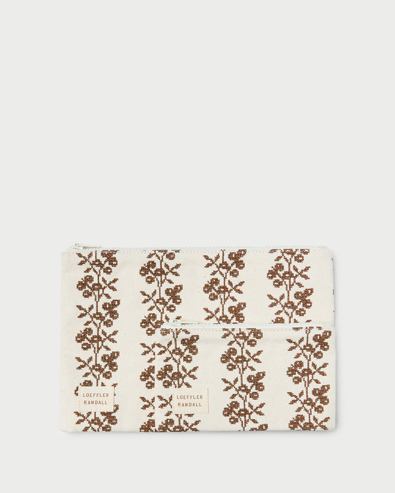 Color: Cream/Brown