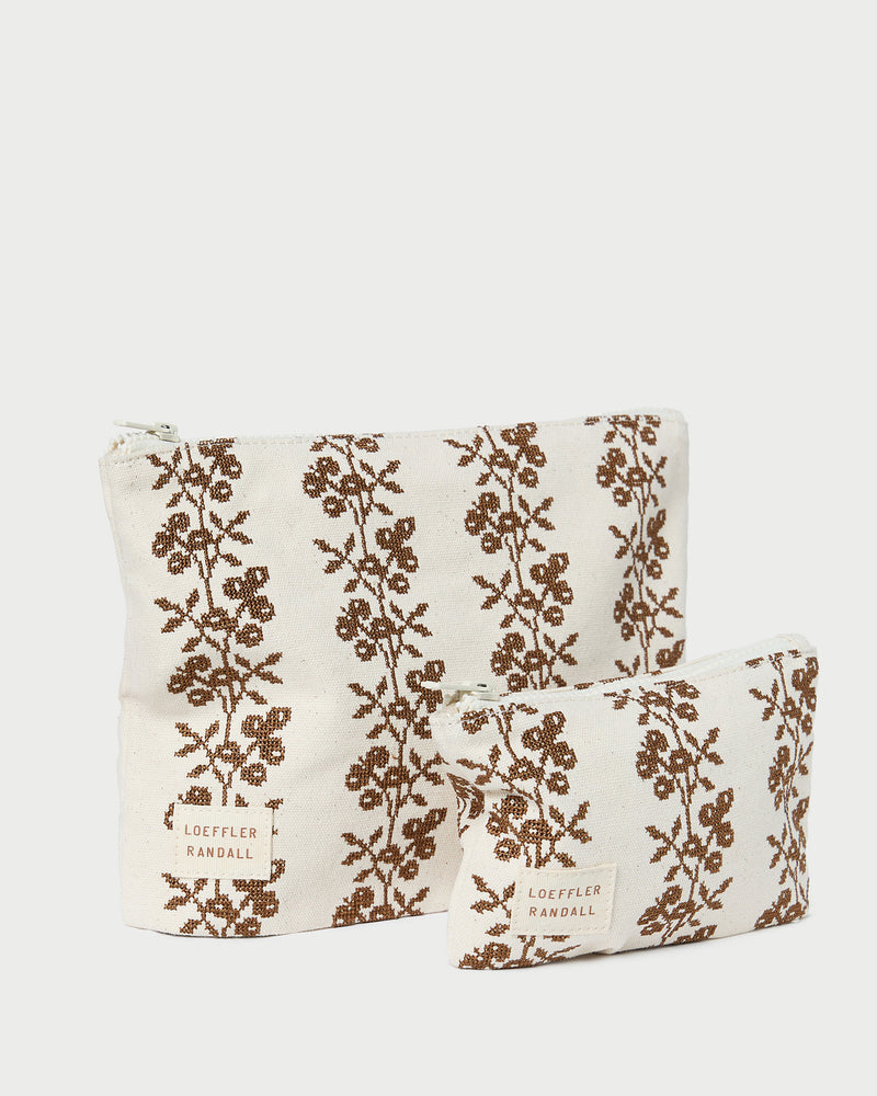 Color: Cream/Brown