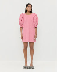 ワンピース Mini Rodini Roses Puff Sleeve Dress Pink Willy Pink Mini Dress | Dresses | Apparel