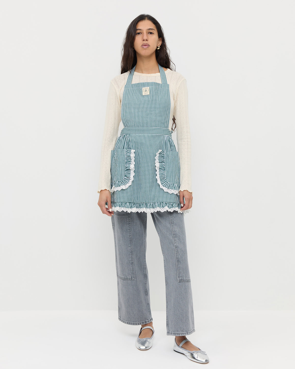 Color: Green Gingham