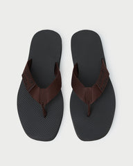 TODAYFUL × paes flip flop DARK BROWN 38 Chase Flip Flop