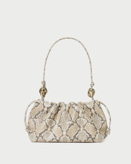 Kiri Snake Leather Shoulder Bag | Clutches | Handbags