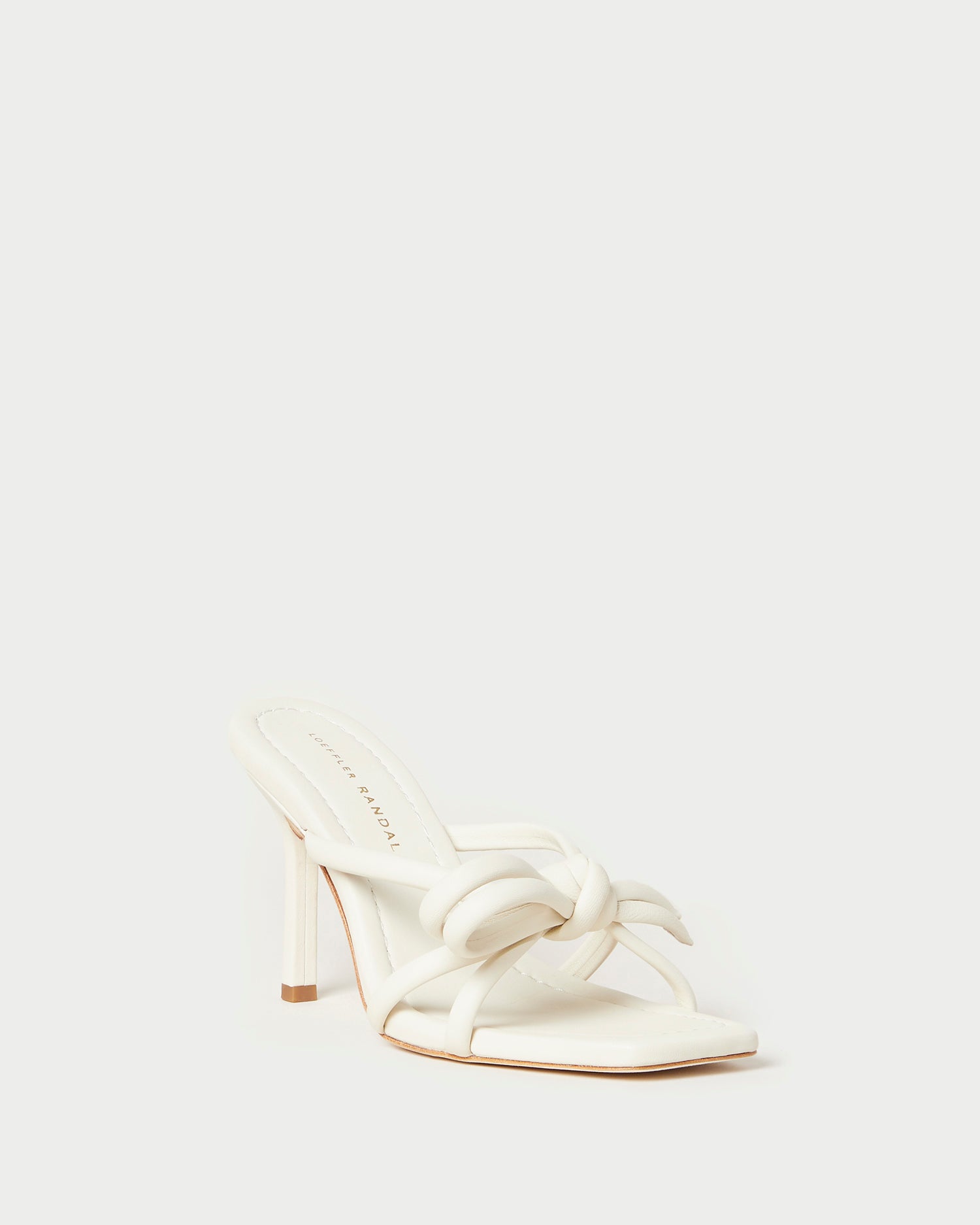 Loeffler Randall | Margi Cappuccino Bow Heel I Heeled Sandals I