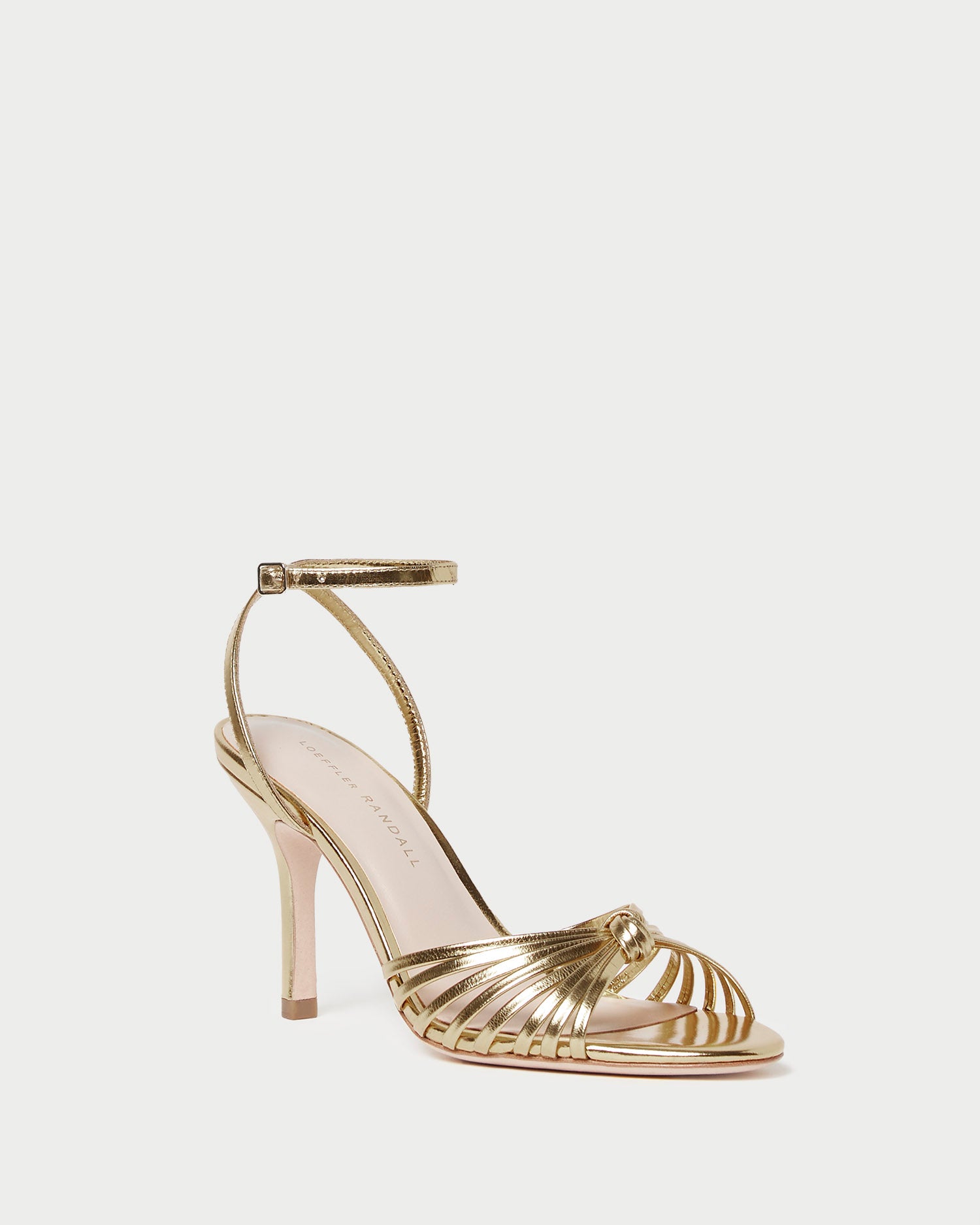 Buy Rose Gold Heeled Sandals for Women by Everqupid Online | Ajio.com