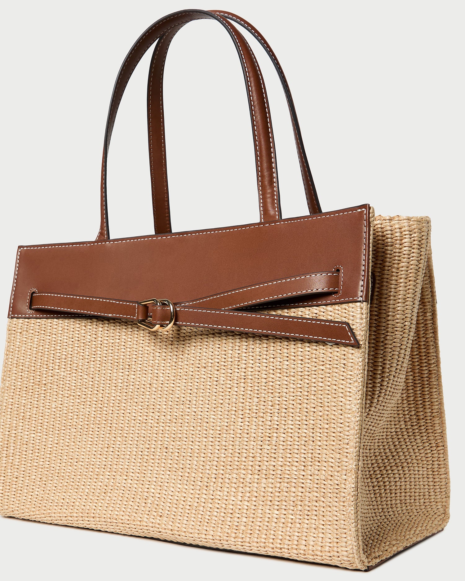 Aidan Natural Straw Work Tote | Totes | Handbags