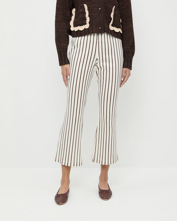 Color: Brown Stripe