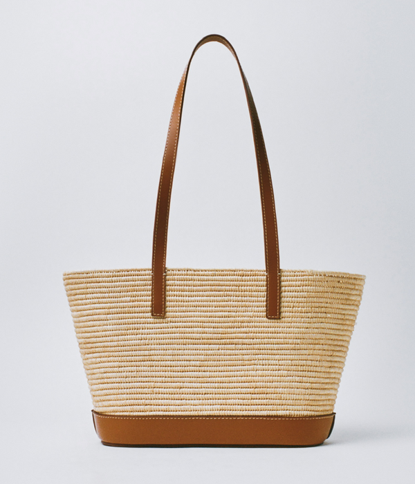 Adler Natural/Cognac Mini Tote - Loeffler Randall