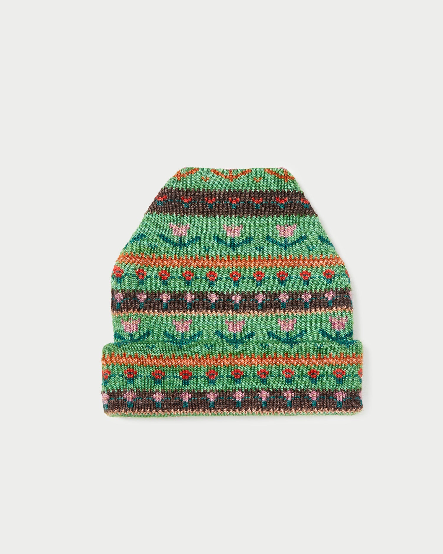 Loeffler Randall Checker Knit Beanie