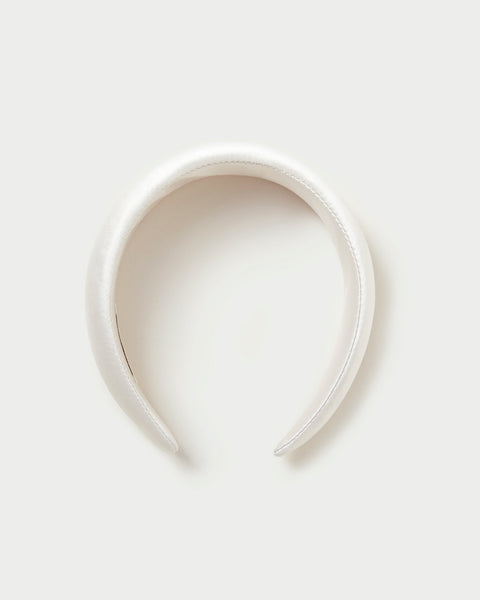 White Puffy Headband BLSCODE Sponge Spa Headband for Washing Face Terry Cloth  main image 4