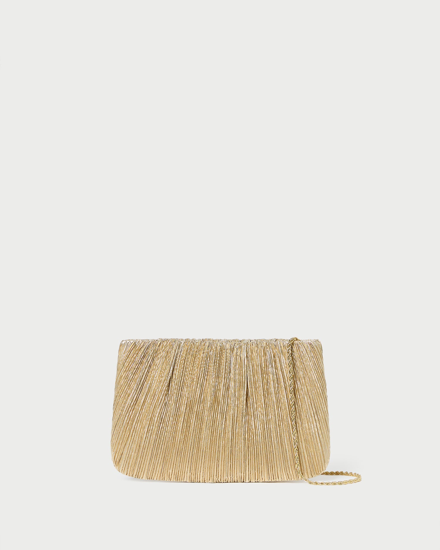gold dress clutch Loeffler Randall Brit Flat Pleated Pouch YCRF_M_General_Let Free people sheer lace UPC:UPCA Its size offers ample