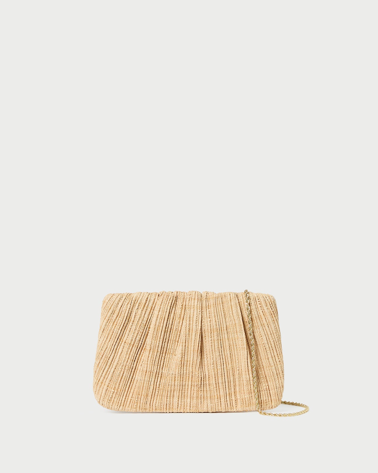 Pleated Box Clutch