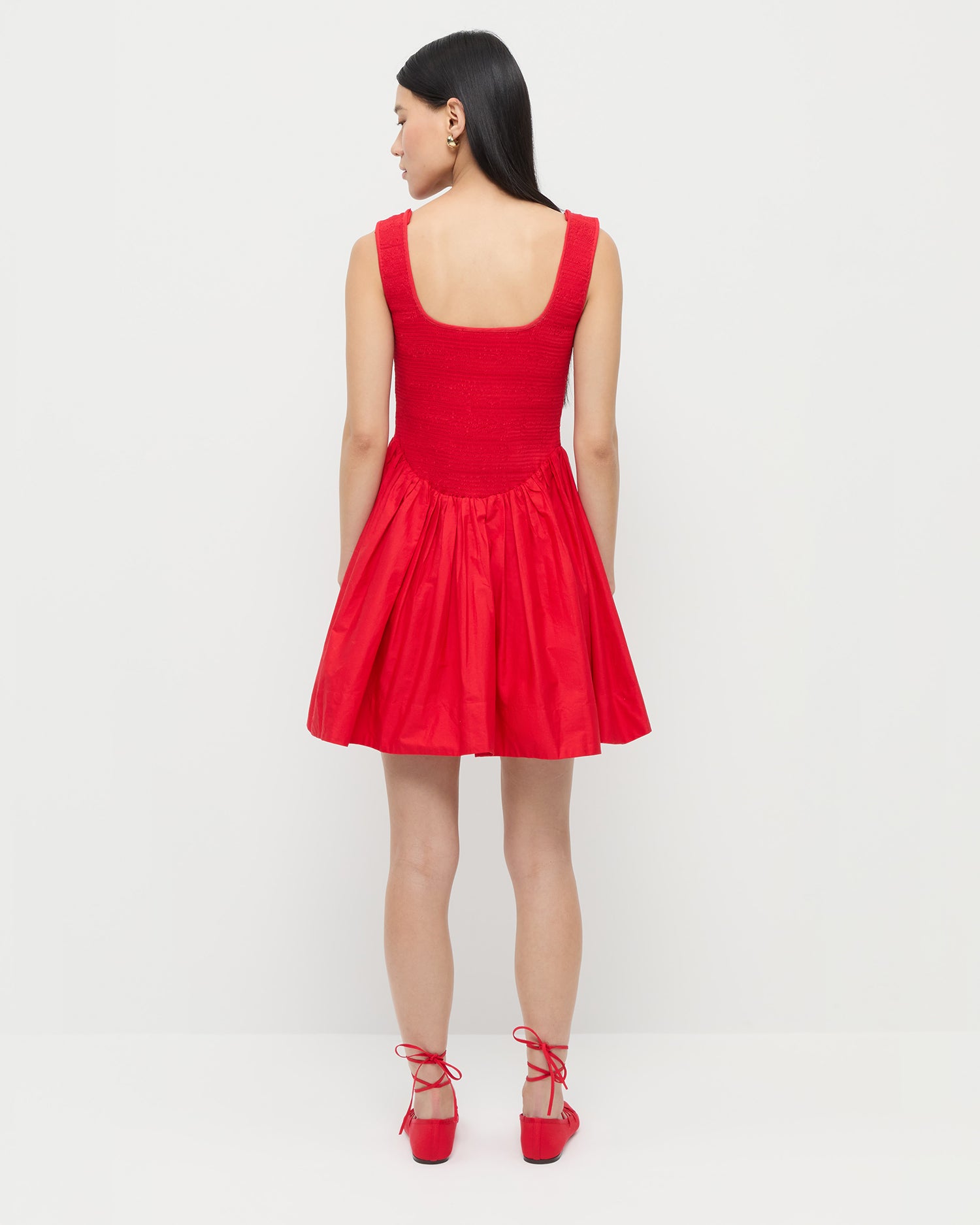 red little dress Brynne Red Mini Dress | Dresses
