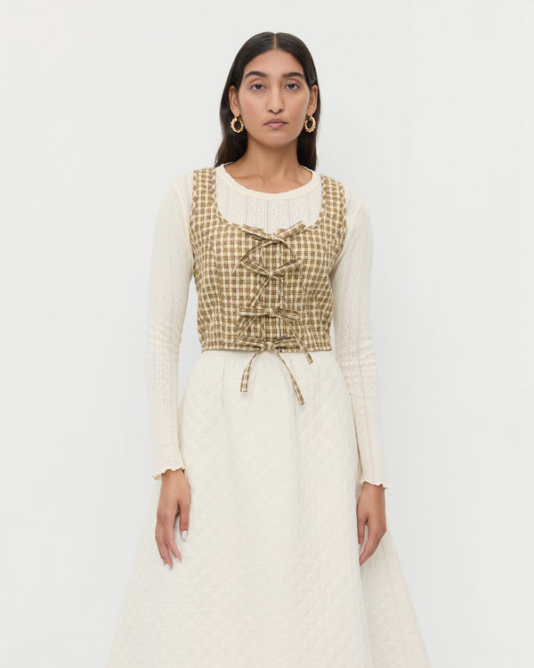 Color: Brown/Butter