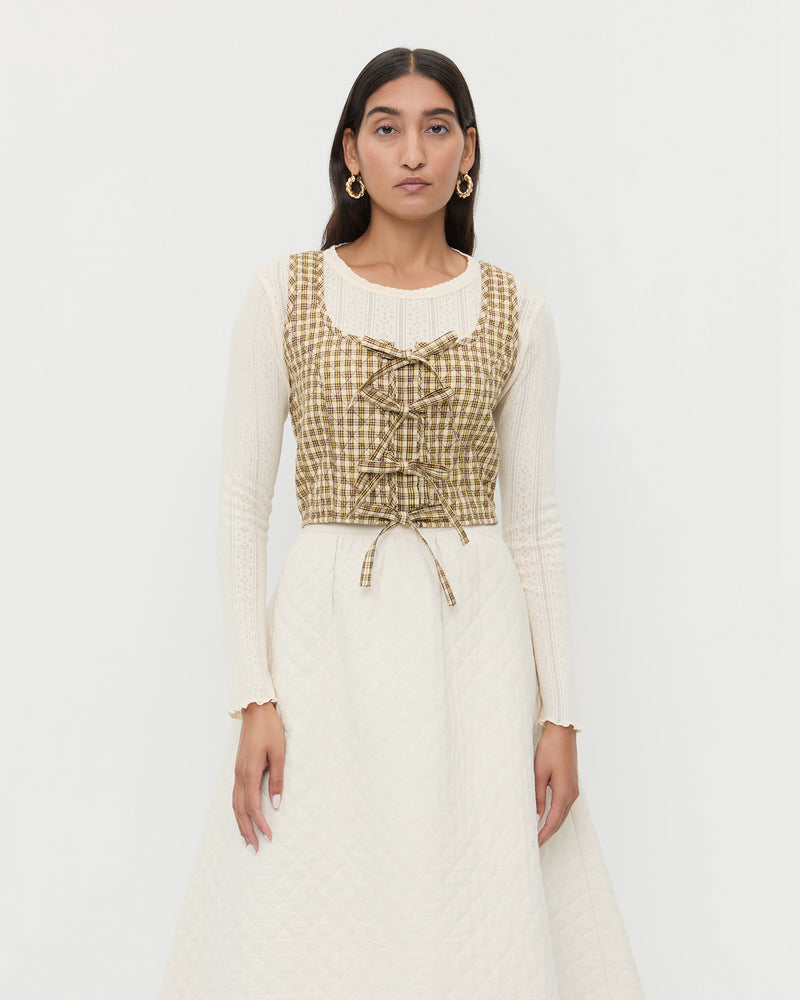 Color: Brown/Butter