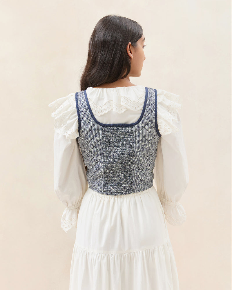 Color: Navy/Navy Gingham