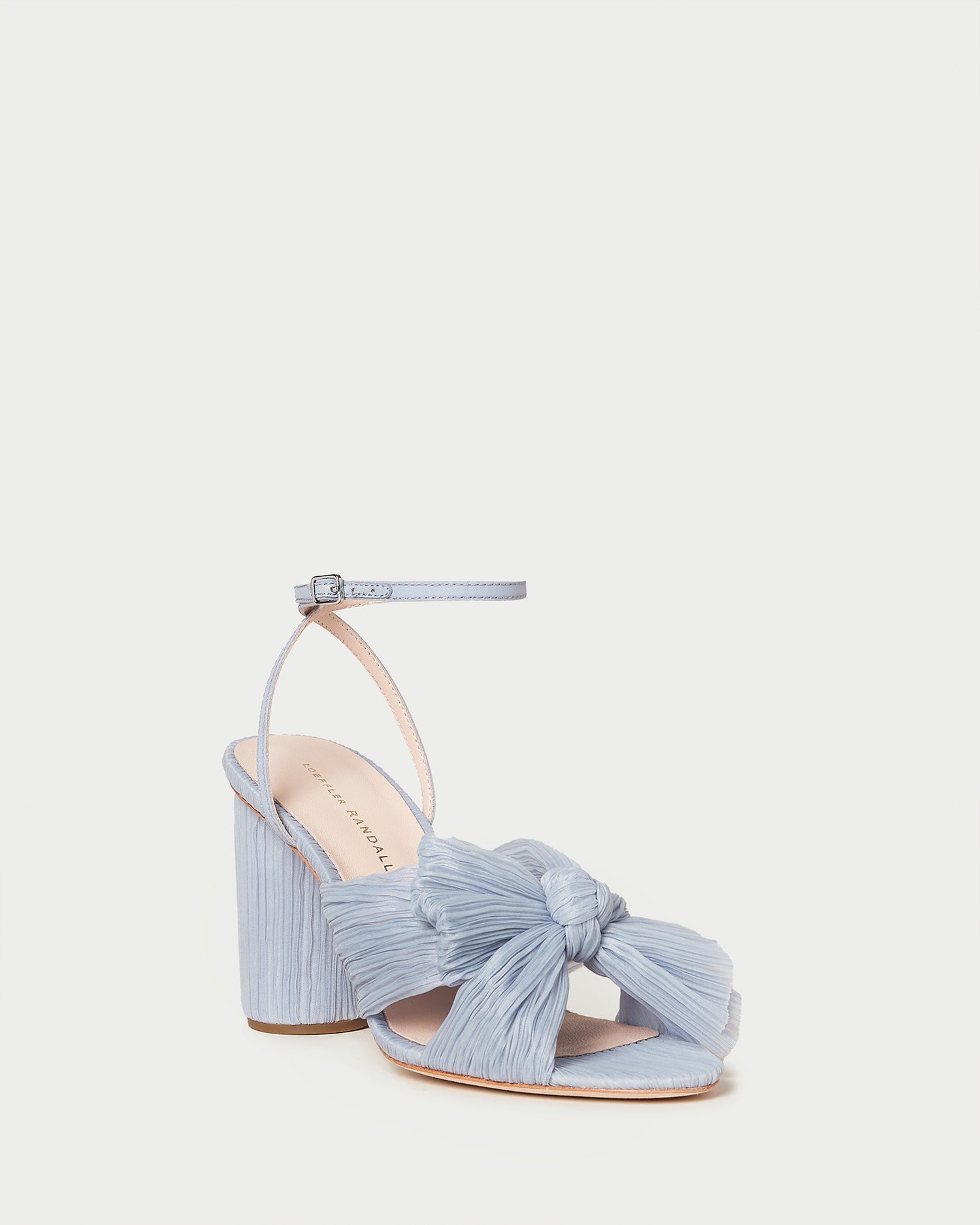 Loeffler Randall | Camellia Blue Bow Heel| Heeled Sandals | Footwear