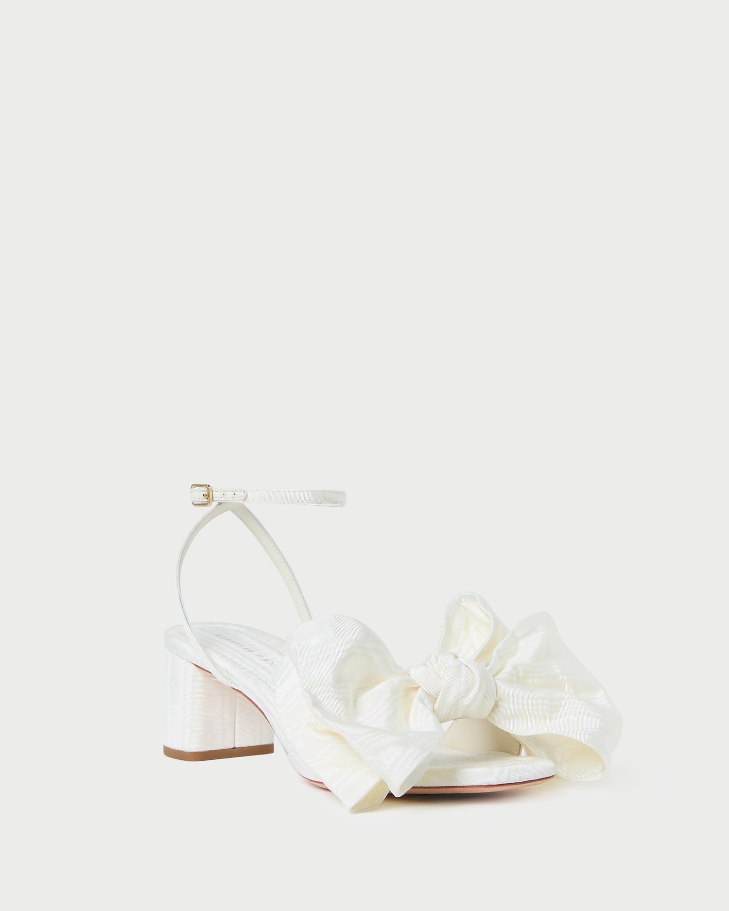 Carmen Cream Moir Bow Sandal | Heeled Sandals | Footwear 6 Carmen Cream Moir Bow Sandal | Heeled Sandals | Footwear 6