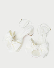 CARMEN MID HEEL BOW SANDAL main image 1