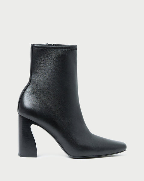 Chloe Black Leather Ankle Boot | Ankle Boots | Footwear