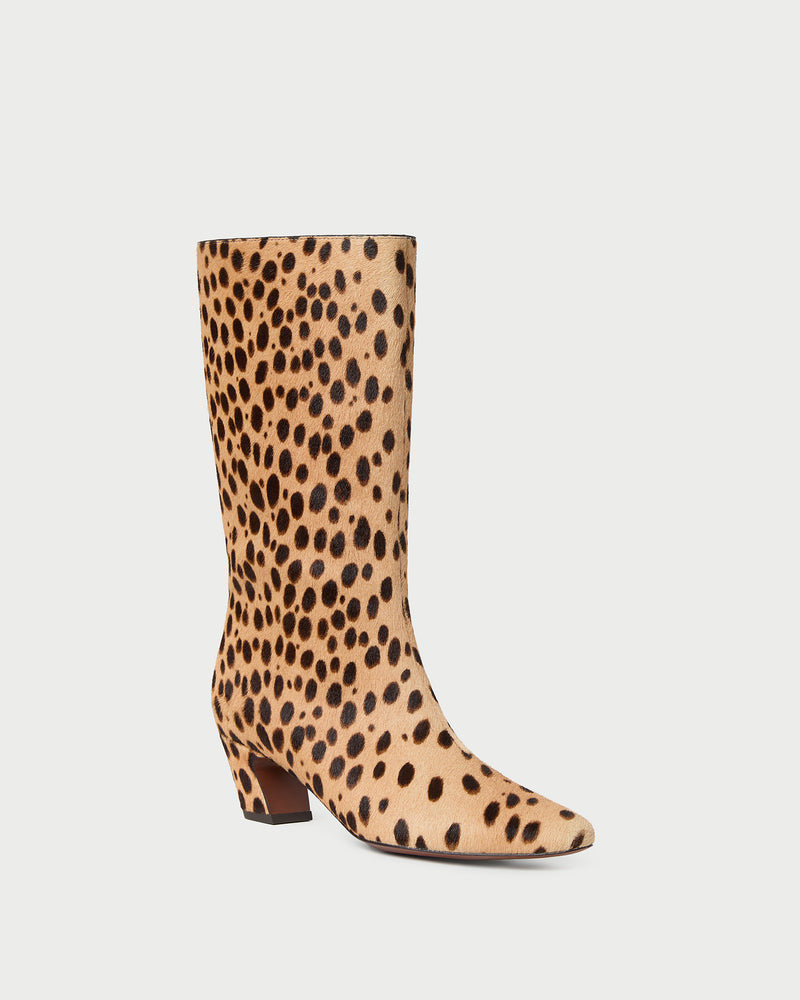 Cleo Cheetah Mid−Calf Boot
