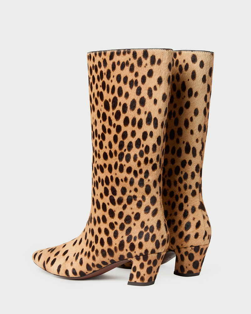 Cleo Cheetah Mid−Calf Boot