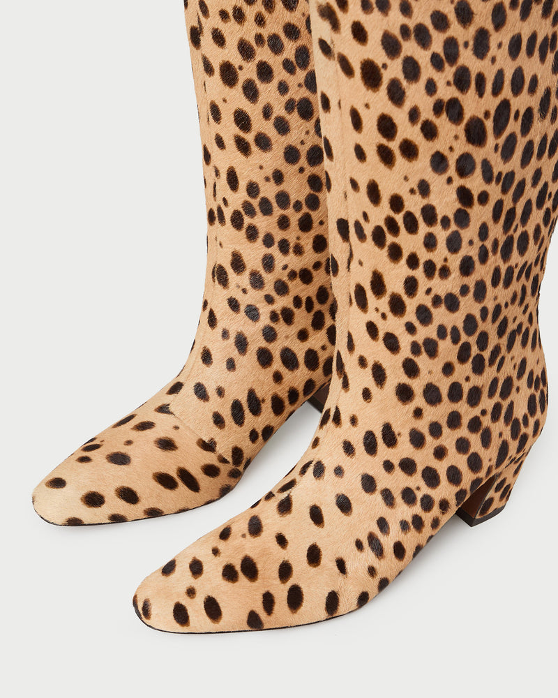 Cleo Cheetah Mid−Calf Boot