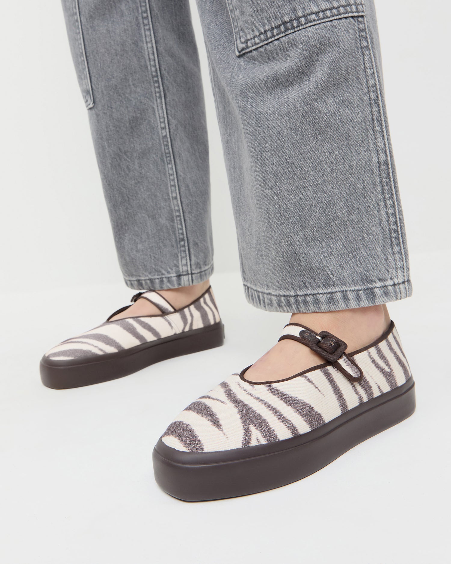 Cooper Zebra Mary Jane Sneaker | Sneakers | Footwear