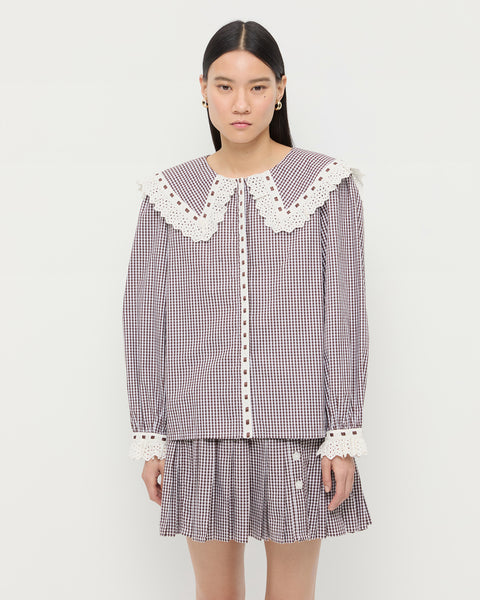 Daisy Collared Shirt | Tops | Apparel