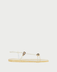Dana Champagne Strappy Jelly Sandal